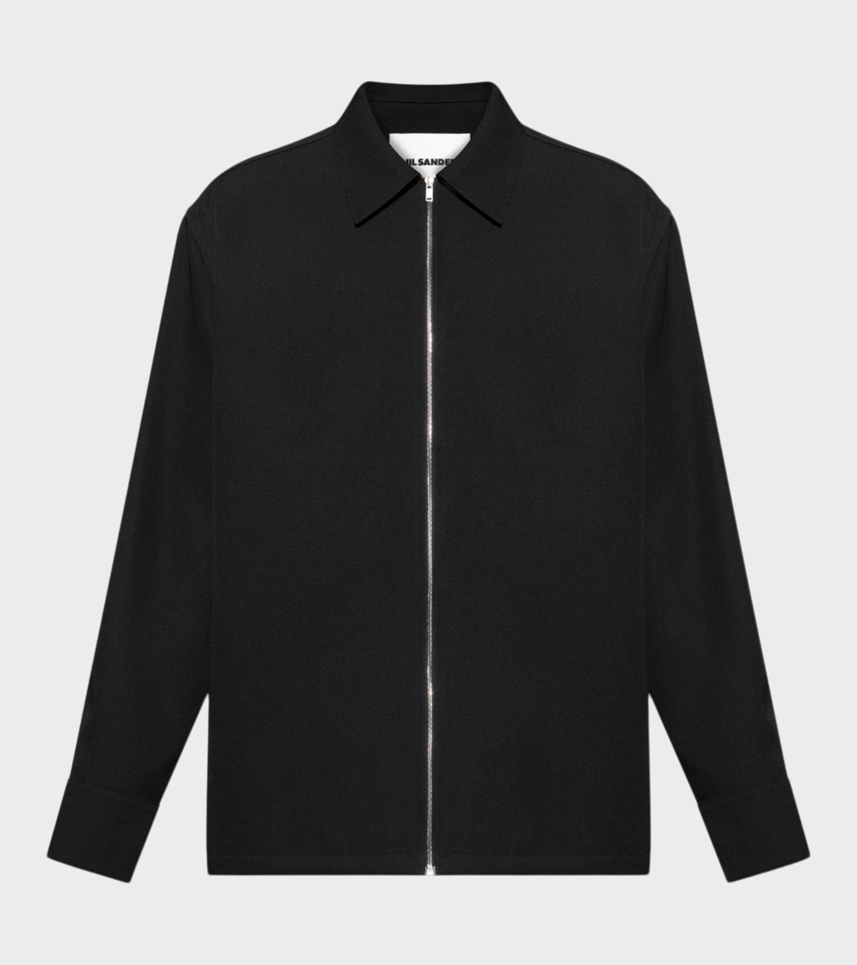 Sharp Wool Shirt Black