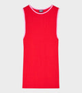 101 Tank Top Kontrast Red/Light Pink