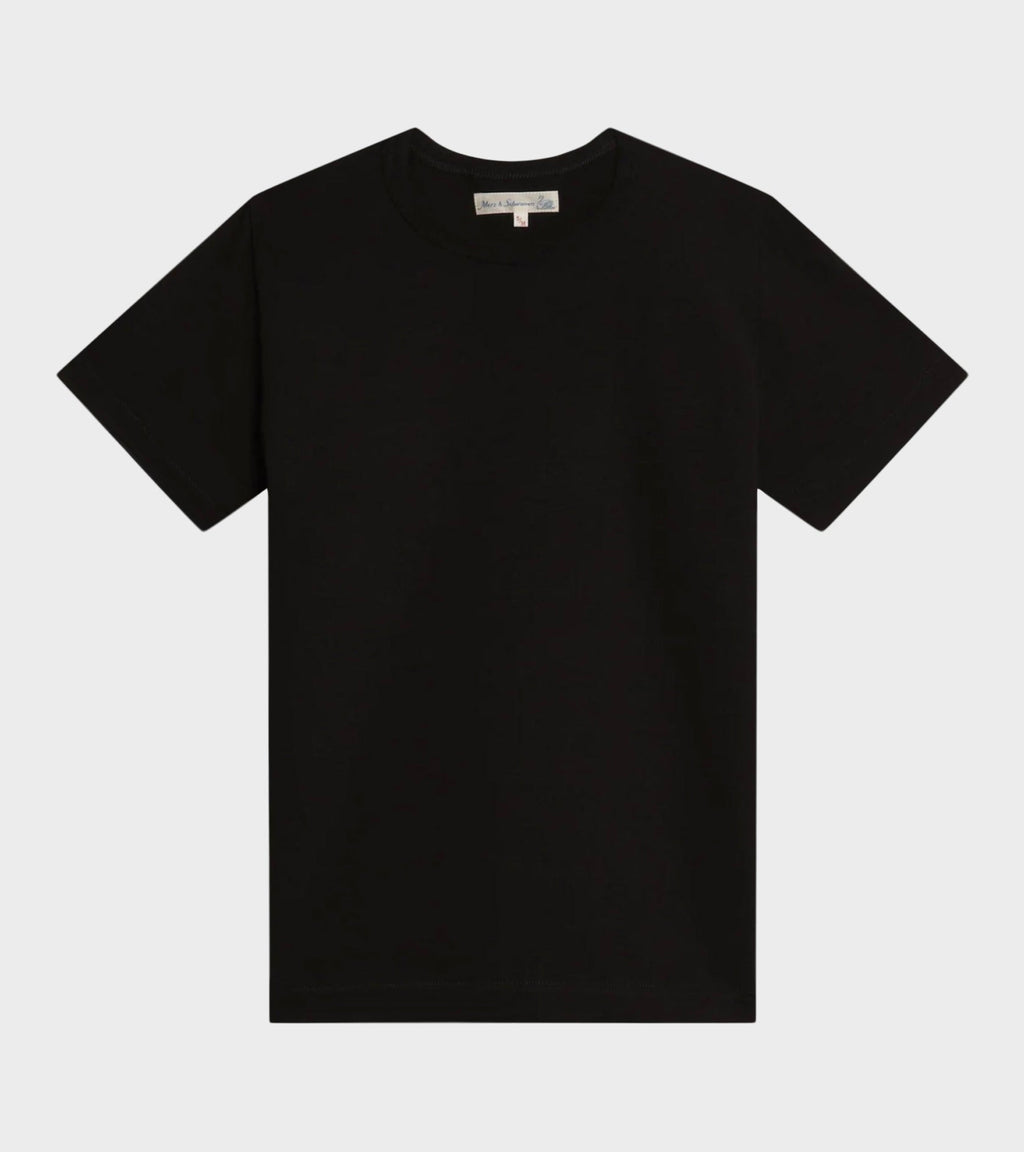 215 Men's Loopwheeled T-shirt Black