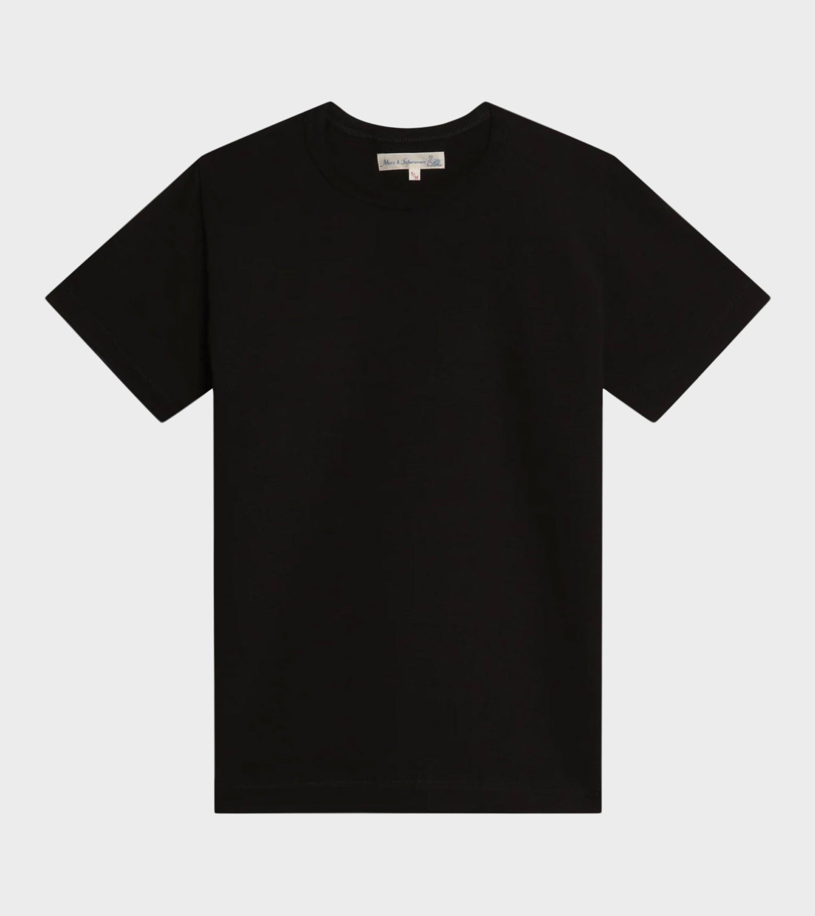 215 Men's Loopwheeled T-shirt Black