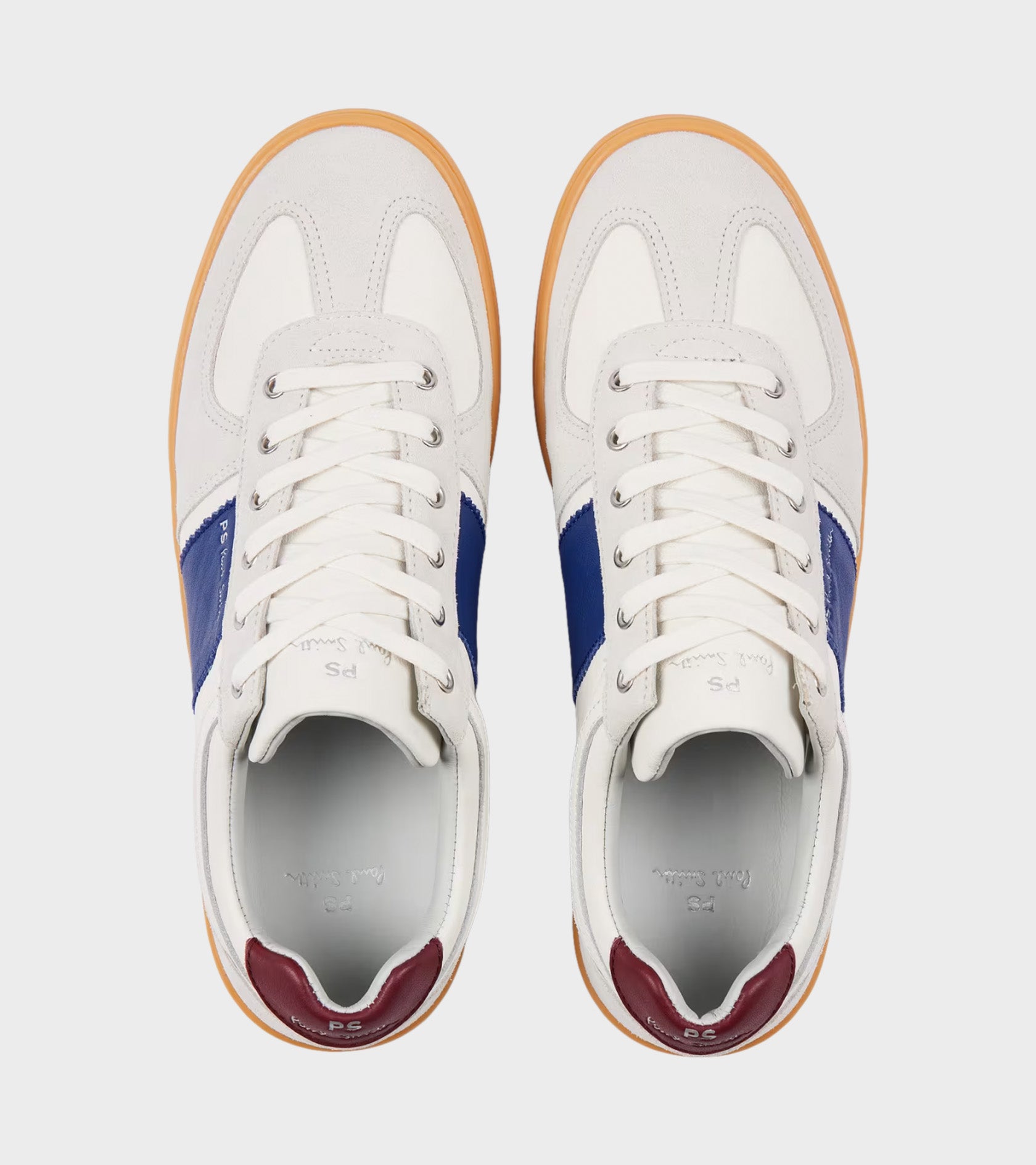 Roberto Sneakers White/Blue/Burgundy