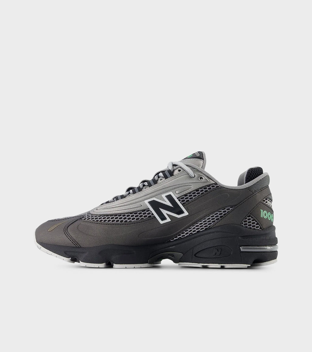 M1000TV1 Black/Dark Silver Metallic/Green