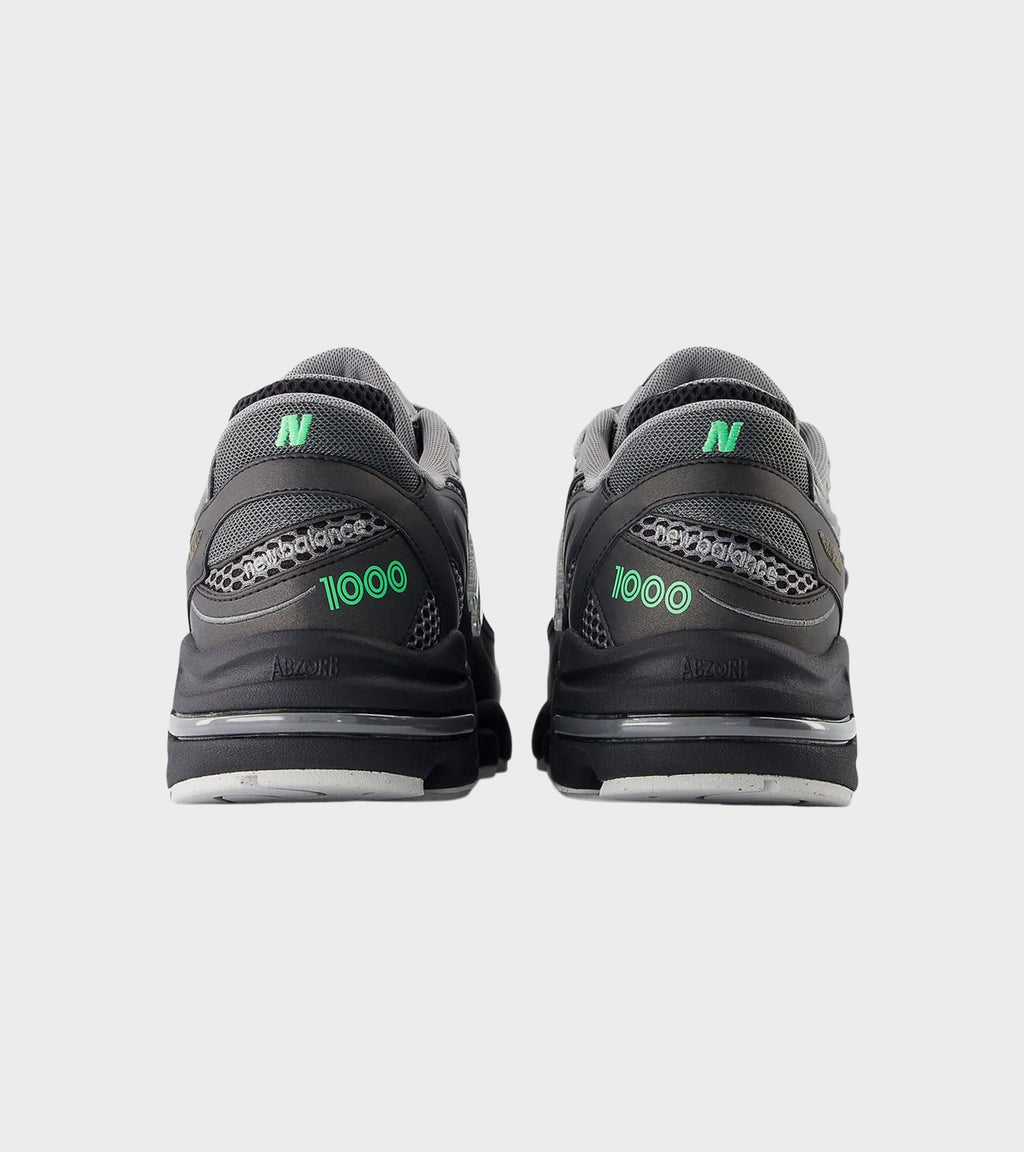 M1000TV1 Black/Dark Silver Metallic/Green