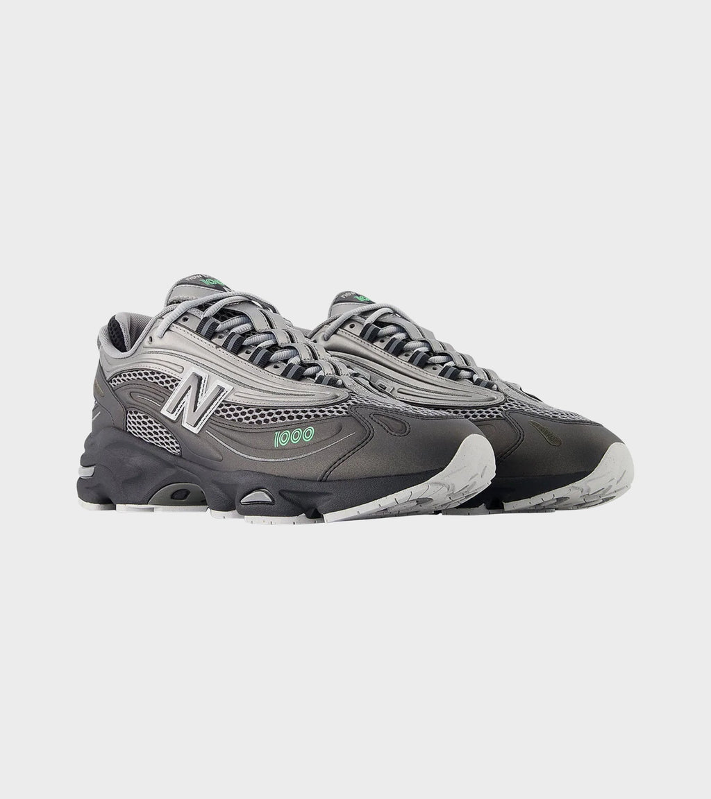M1000TV1 Black/Dark Silver Metallic/Green