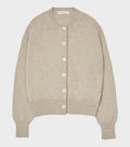 Ada Crewneck Cardigan Oat