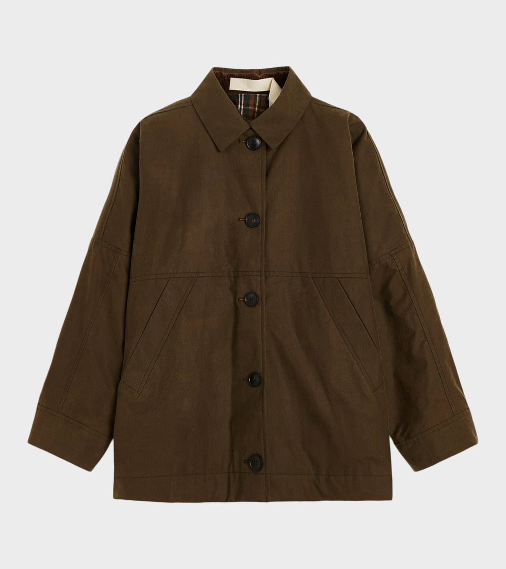 Moa Oilskin Jacket Bark