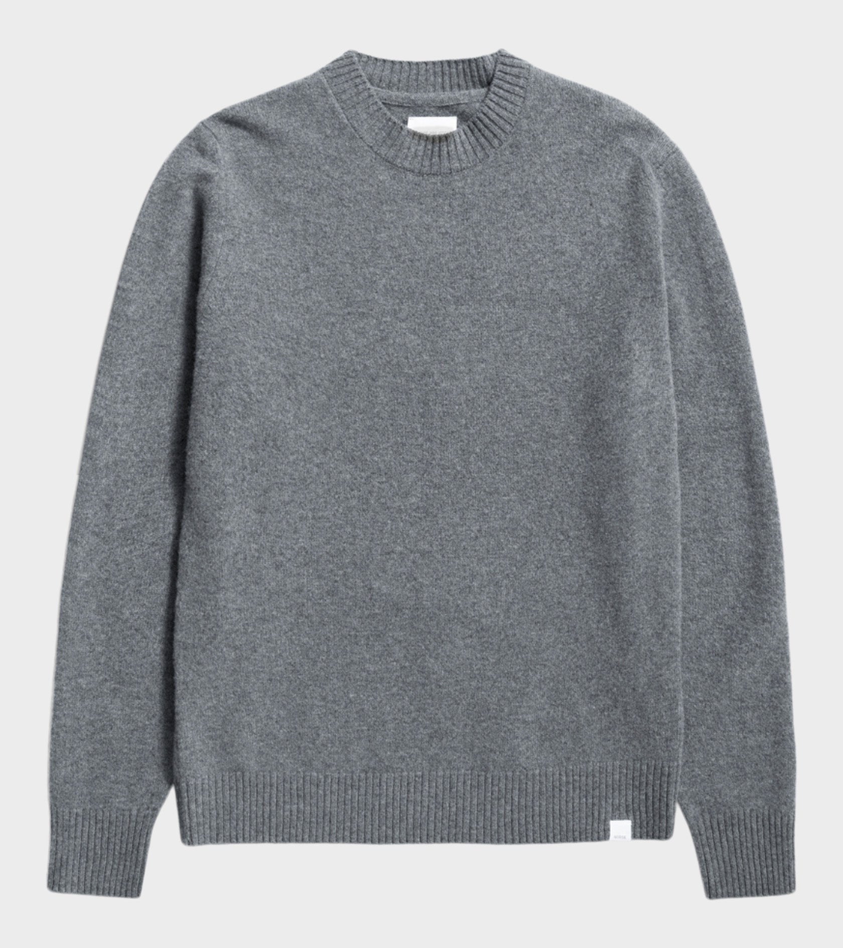 Norse Standart Merino Lambswool Sweater Gray Melange