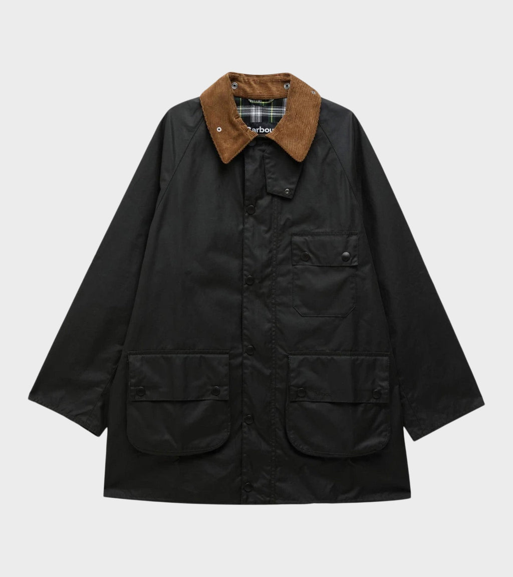 Barbour OS Solway Wax Jacket Sage
