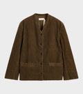 Angela Jacket Corduroy Bark