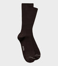 Cotton Rib Socks Chocolate