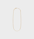 Slim Pearly Necklace Gold