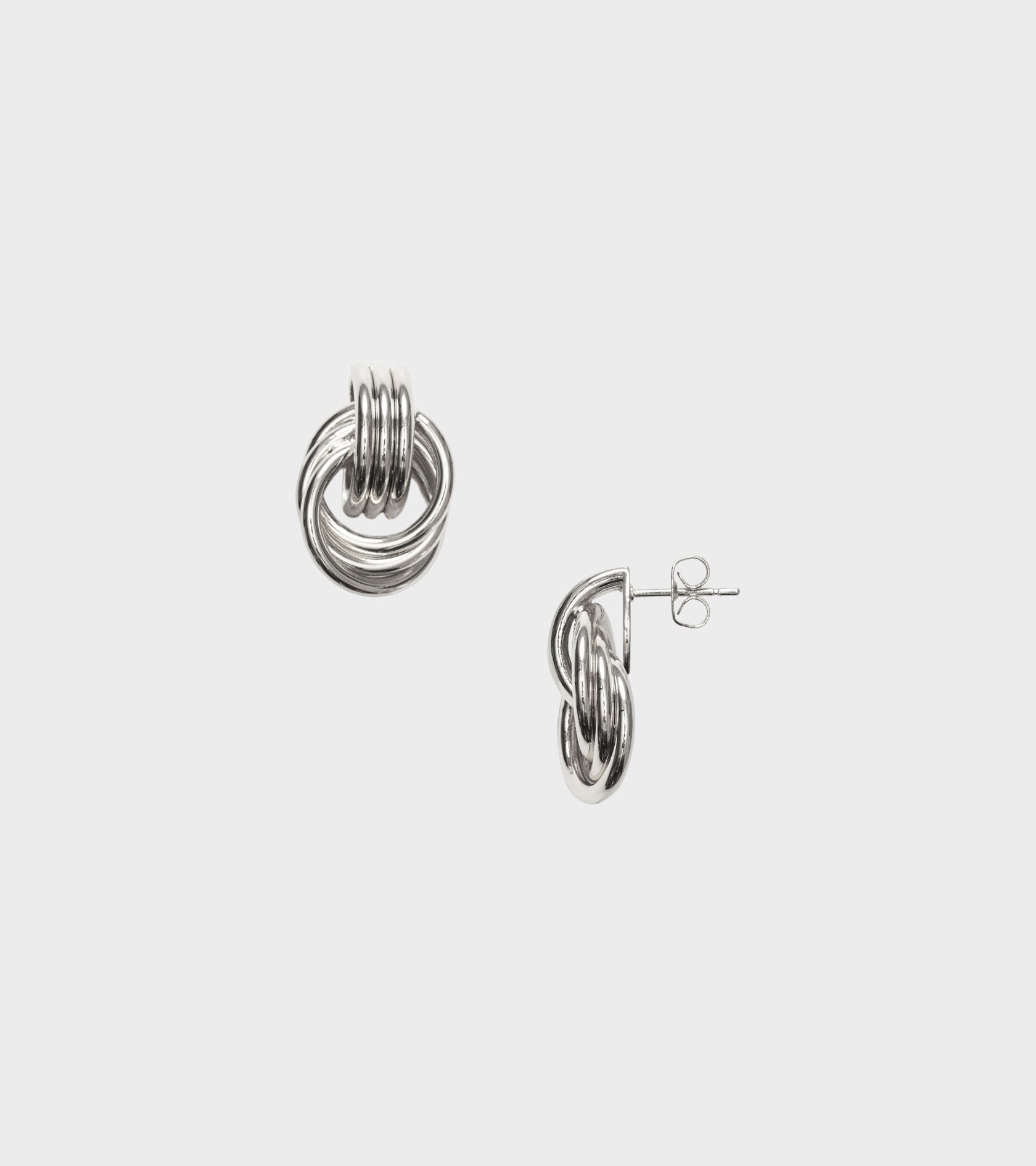 Triplet Earring Silver