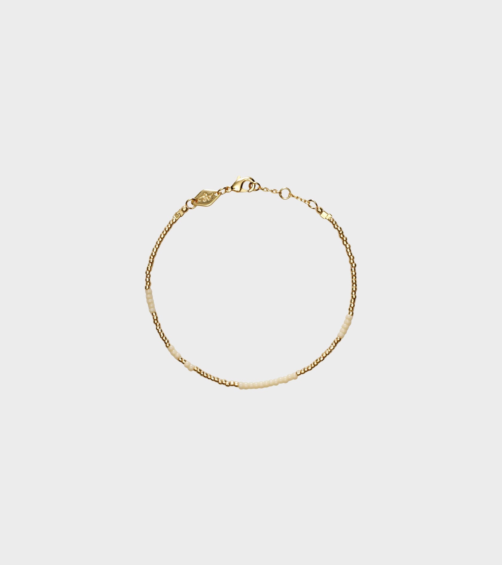 Asym Bracelet Ecru