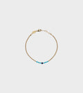 Bead &amp; Gem Bracelet Mediterranean Blue