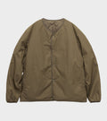 Reversible Down Cardigan Brown