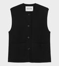 Elva Vest Black