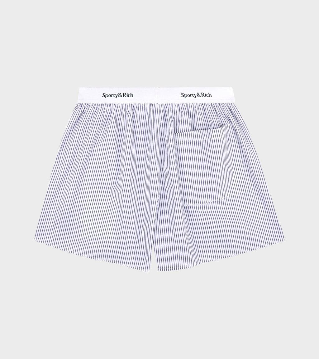 Yankees Serif Boxer Short Navy Striped