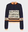 Race Jersey Long Sleeve Navy Alpini
