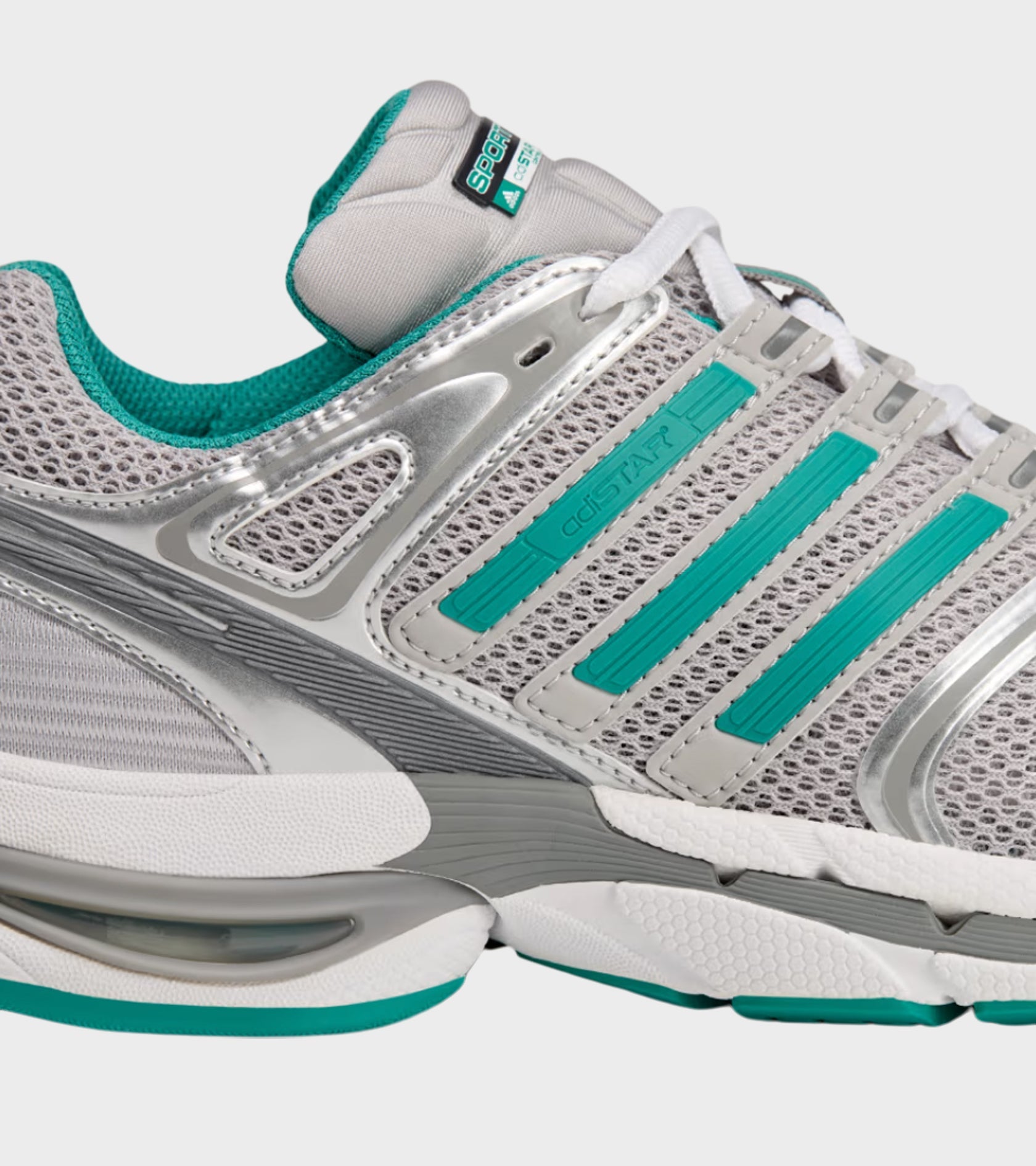 Adistar Control 5 S&R Grey Two/Pure Teal/Silver Metallic