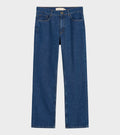 Cooper Highwaist Straight Jeans Mid Blue