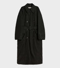 Duvet Trench Black Tide Cotton Nylon