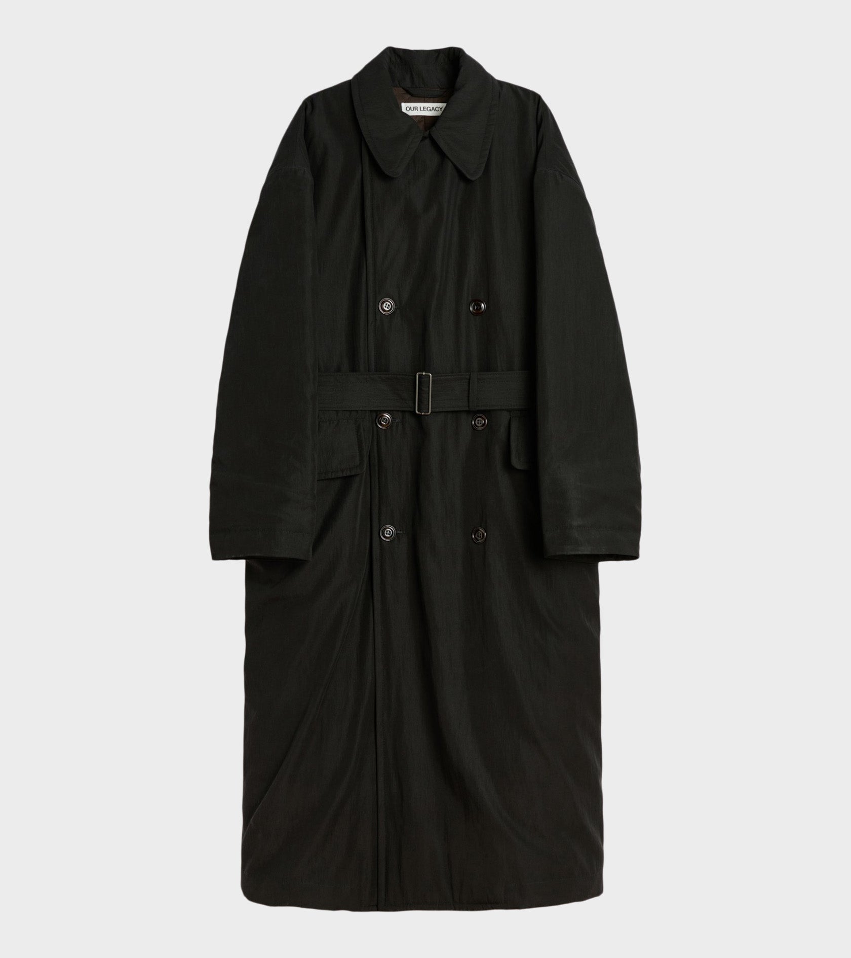 Duvet Trench Black Tide Cotton Nylon
