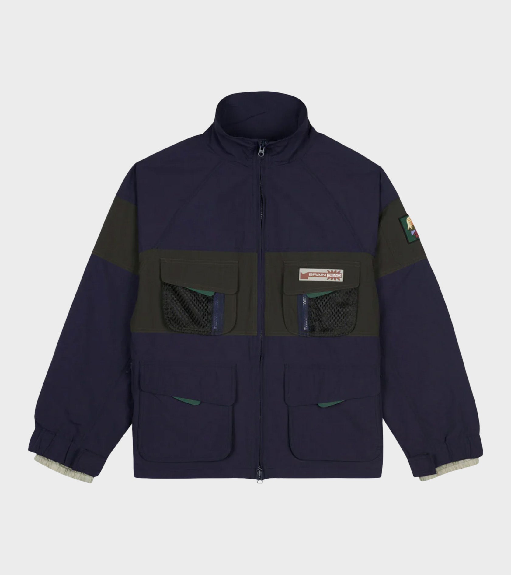 Paneled Snow Jacket Navy