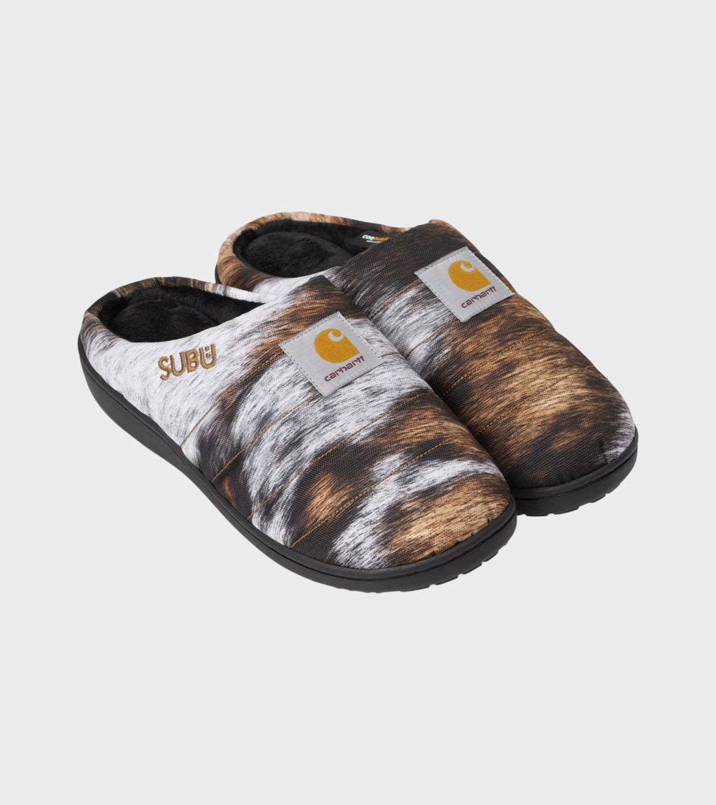 Subu Cordura Slippers Wild Dog Print