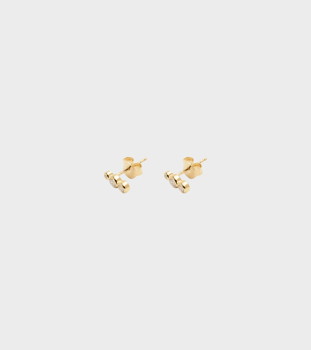 Odile Studs Gold