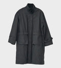Oilskin Coat Black
