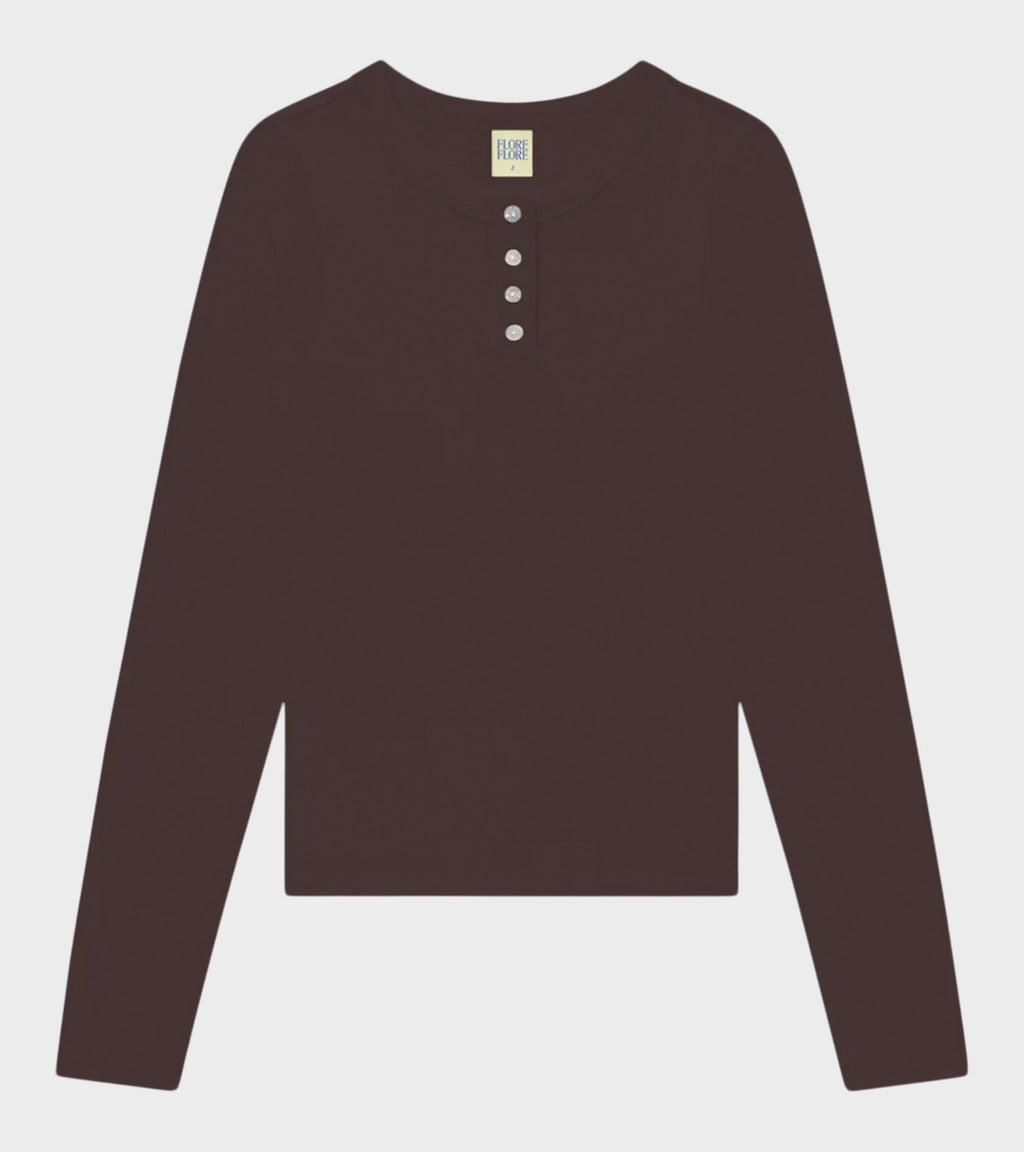 Jess Longsleeve Choco Plum