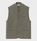 Walker Felted Vest Camoscio