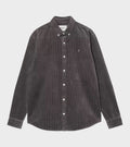 L/S Madison Cord Shirt Graphite