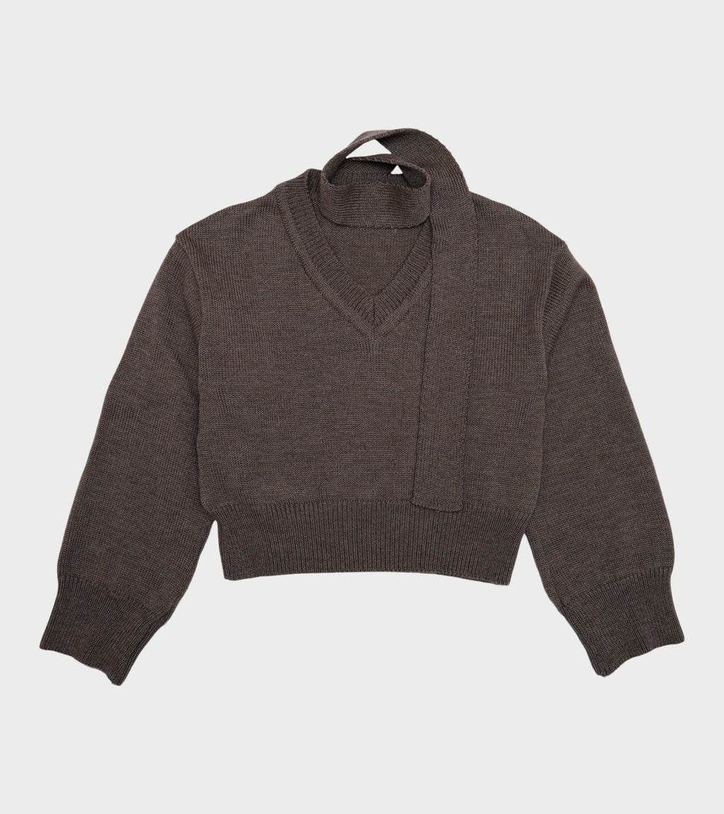 Nanna Knit Sweater Taupe