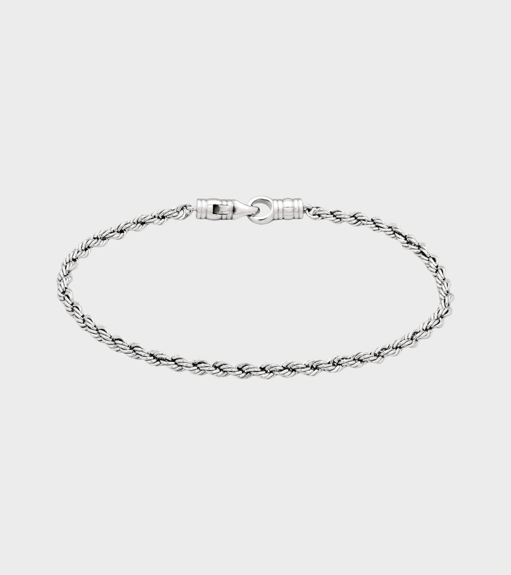 Rope Bracelet Silver