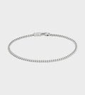 Curb Bracelet M Silver