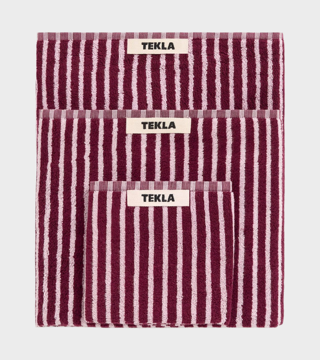 Bath Towel 70x140 Red/Rose