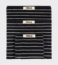 Hand Towel 50x90 Black Stripes