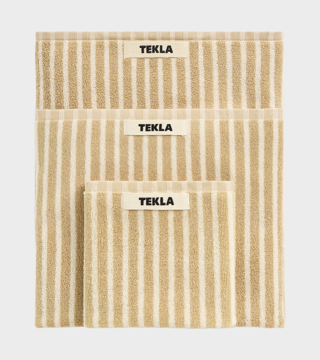 Bath Towel 70x140 Ivory Stripes