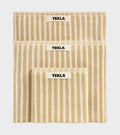 Bath Towel 70x140 Ivory Stripes