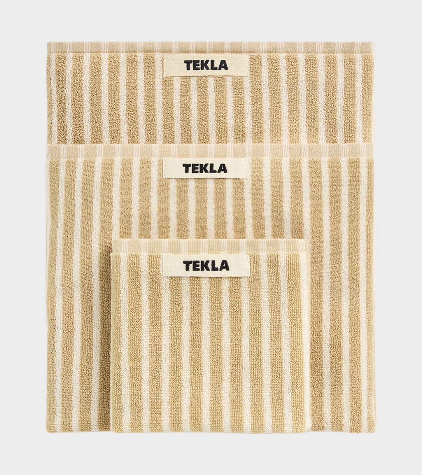 Hand Towel 50x90 Ivory Stripes