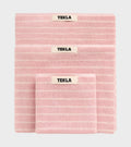 Bath Towel 70x140 Shaded Pink Stripes