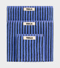 Guest Towel 30x50 Blue/Black
