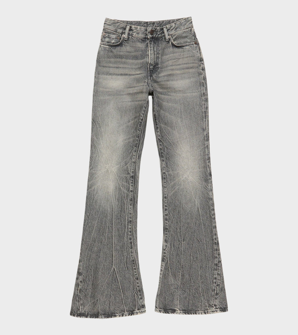 2025F Gothik Fitted Jeans Washed Black