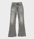2025F Gothik Fitted Jeans Washed Black