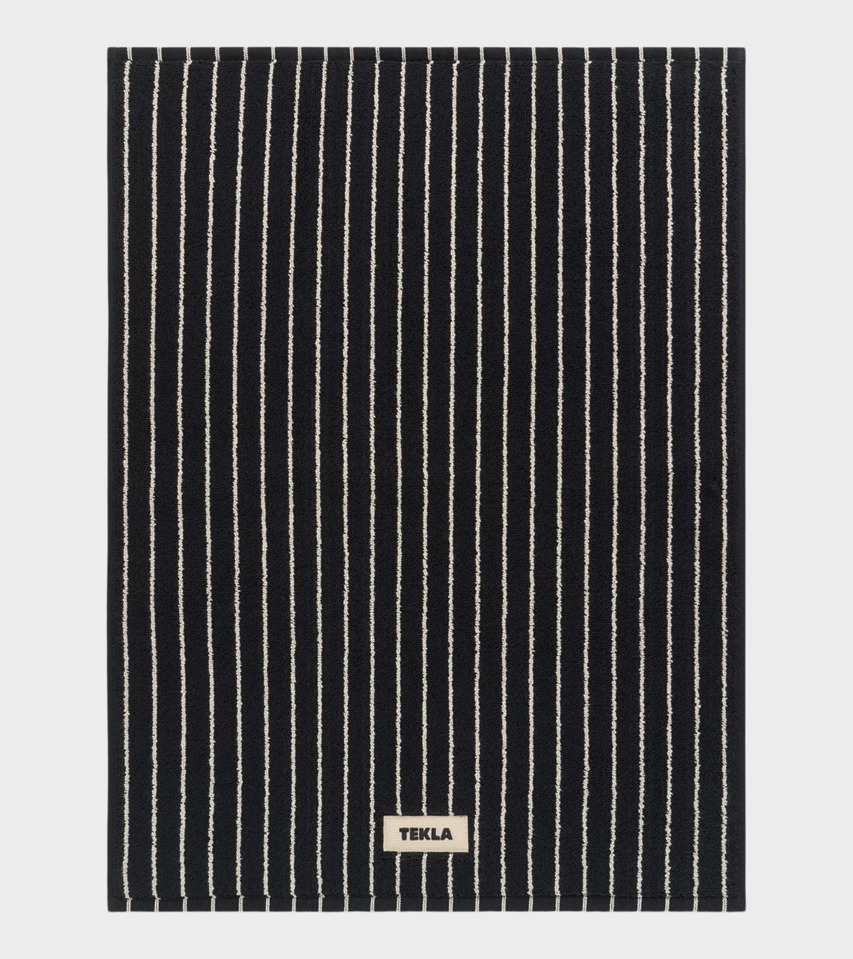 Bath Mat 50x70 Black Stripes