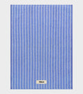 Bath Mat 50x70 Clear Blue Stripes