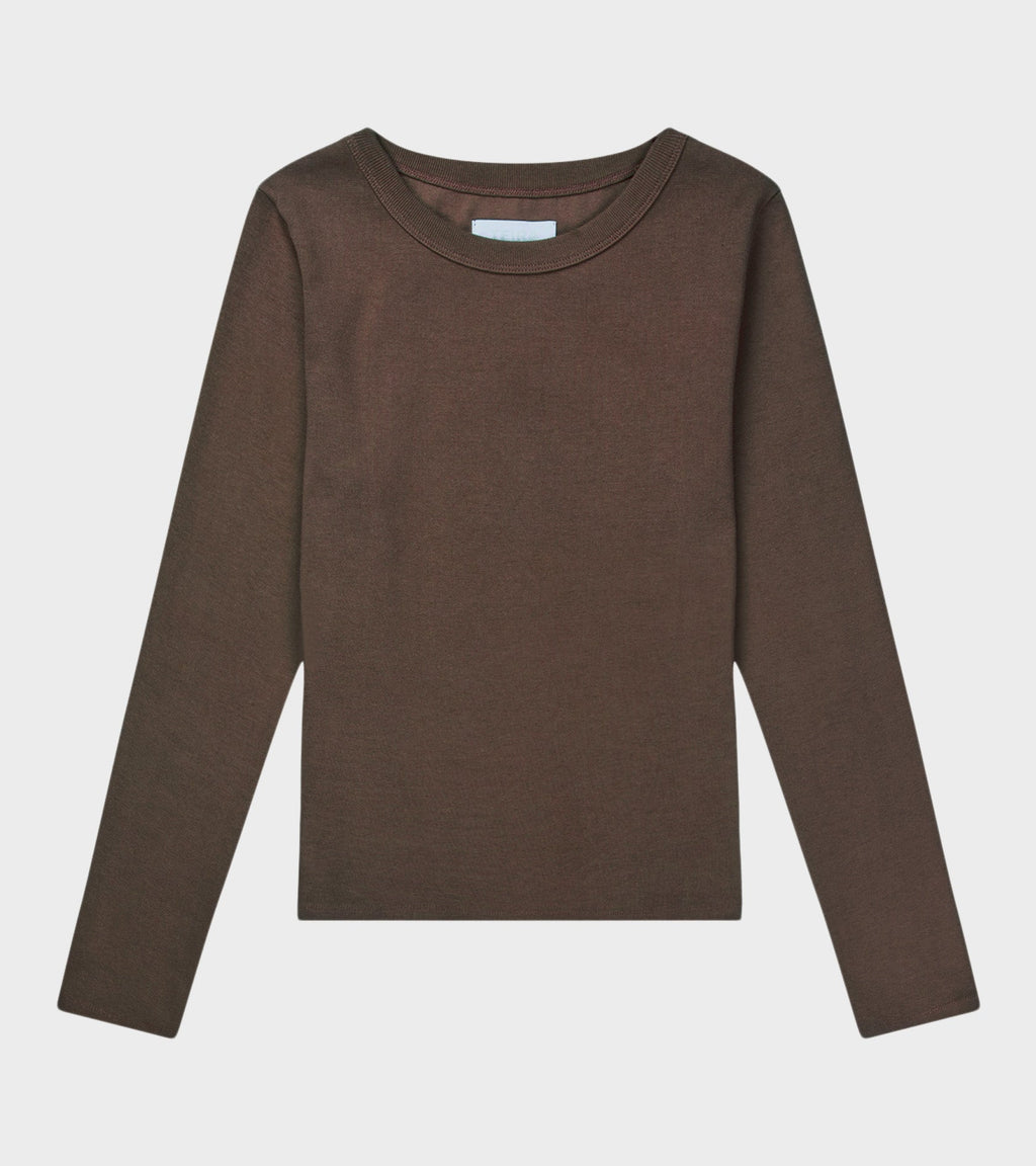 Line Tee Chestnut