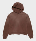 Logo Hooded Sweater Chocolate Brown
