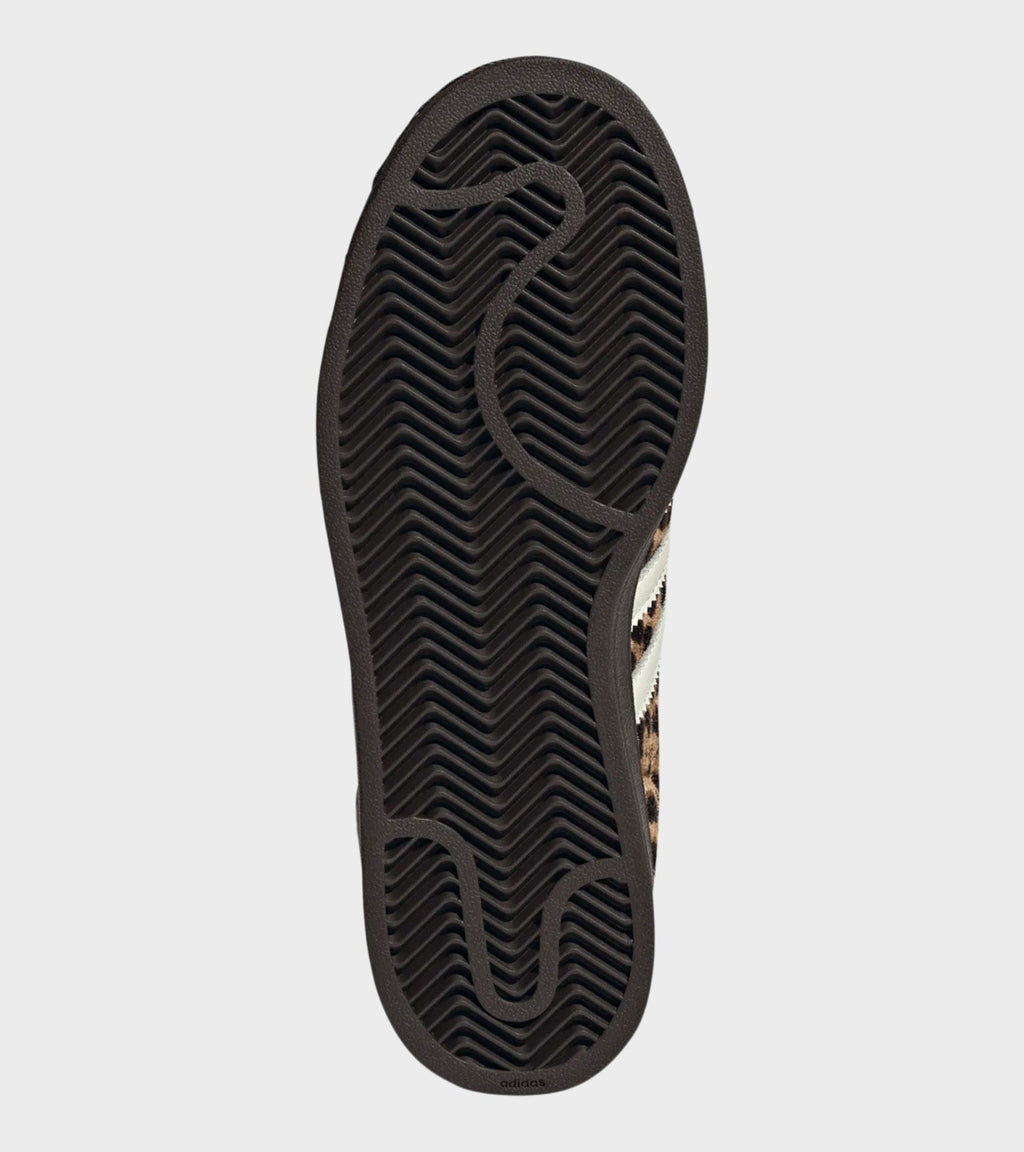 Superstar II W Dark Brown/Ivory/Gold Metallic